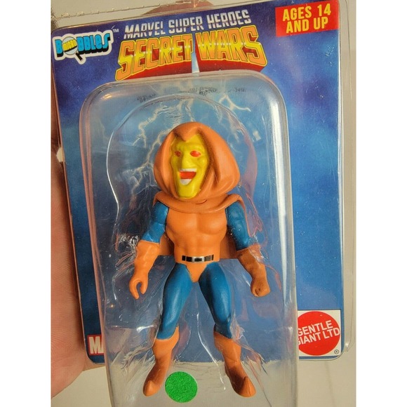 Marvel Super Heroes Secret Wars Hobgoblin Figure Gentle Giant Micro Bobbles New - Picture 2 of 3
